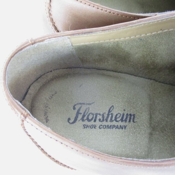 Florsheim Cap Toe Oxford Men's Brown Sleek Elegant Comfort Suit to Jeans Sz 9.5 - Picture 8 of 8